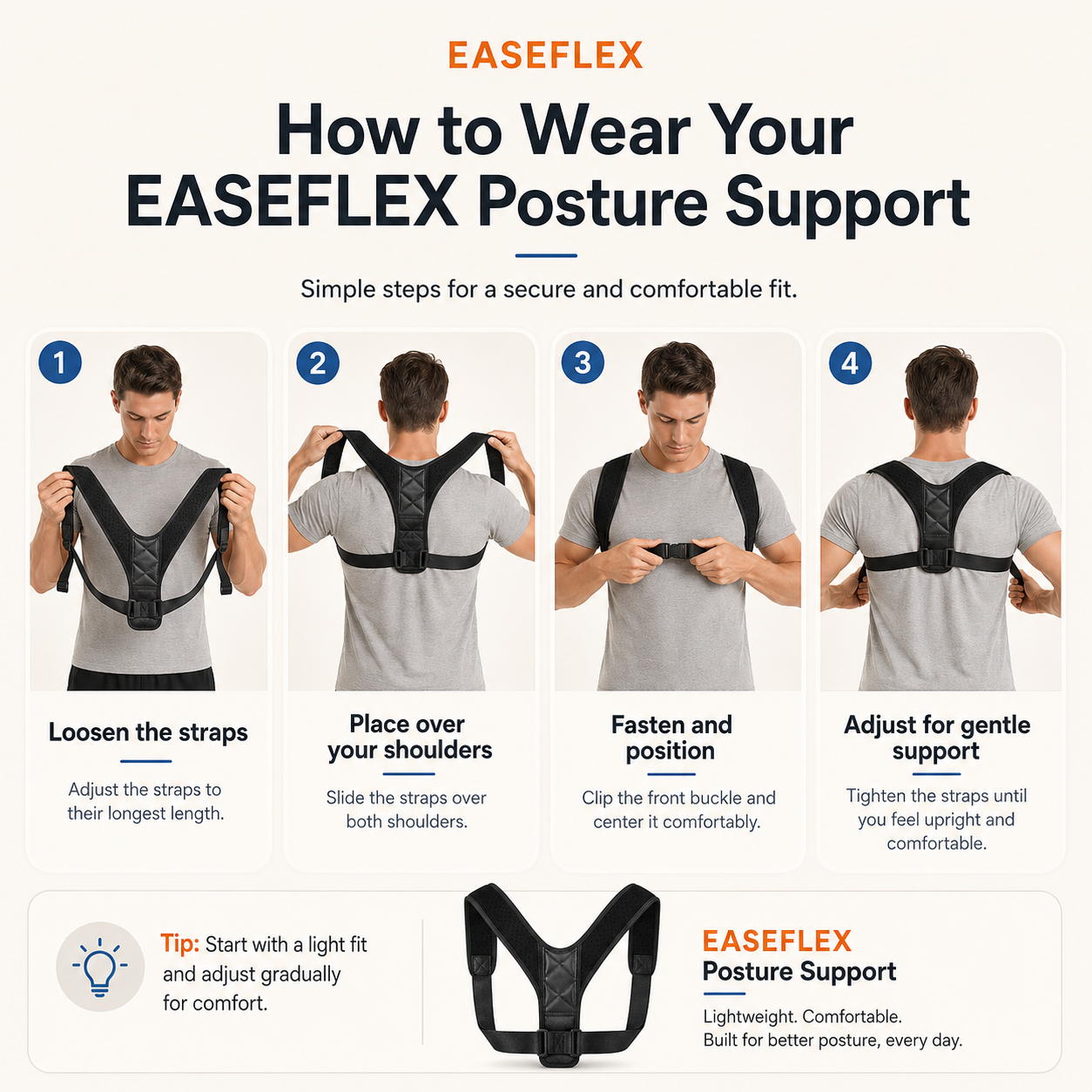 Posture Support Brace
